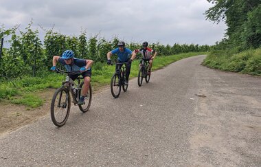 Aktiv Position auf dem MTB | © Berg Rad Touren