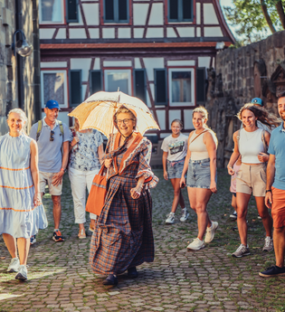 Stadtführung | Historisches Gewand | Weinsberg | Gruppenführung | © Tourismus im Weinsberger Tal e.V.