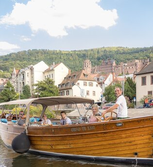 Riverboat Heidelberg - Fahrt mit Gästen
