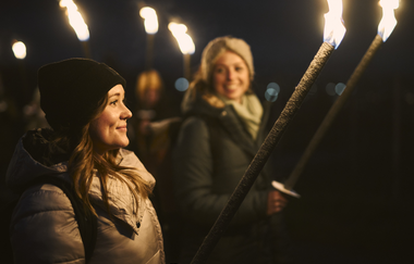 Fackel-Weinwanderung - winterliche Weinerlebnistouren HeilbronnerLand | © Tourimia Tourismus GmbH