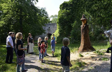 Burgführung auf Burgruine Löwenstein | HeilbronnerLand | © Tourismus im Weinsberger Tal