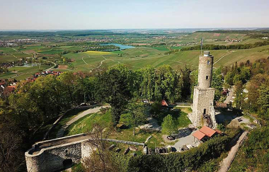 Burgruine mit Burgwache | Löwenstein | HeilbronnerLand | © Tourismus im Weinsberger Tal