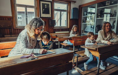 Führung durchs Schul- und Spielzeugmuseum | © Tourismus im Weinsberger Tal | Chris Frumolt 2024