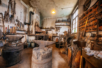 Werkstatt mit Werkzeug | © Stadt Öhringen