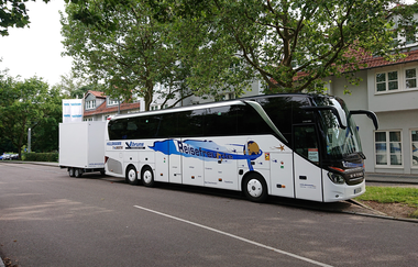 Stopp auf'm Neckartalradweg zur Stadtführung Stuttgart