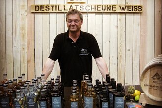 Destillat-Scheune Weiss | Brennerei | Wüstenrot | Neulautern | Weinsbergertal | © Tourismus im Weinsberger Tal e.V.