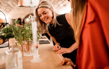 Gin-Workshop in der Brennwerkstatt | Steng Landgut | Lauffen am Neckar | HeilbronnerLand | © Steng Landgut am Rotenberg