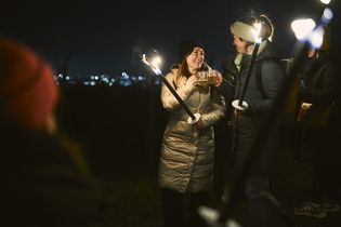 Glühwein-Fackelwanderung - winterliche Weinerlebnistouren HeilbronnerLand | © HeilbronnerLand