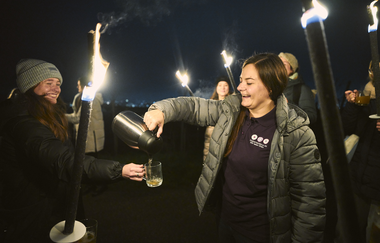 Fackel-Weinwanderung - winterliche Weinerlebnistouren HeilbronnerLand | © Tourimia Tourismus GmbH