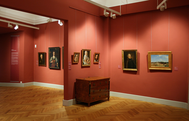 Blick in die Gemäldegalerie | Siebenbürgisches Museum im Schloss Horneck | Gundelsheim | © Siebenbürgisches Museum Gundelsheim e.V.