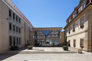 Rathaus mit Neubau | Brackenheim | HeilbronnerLand | © Stadt Brackenheim