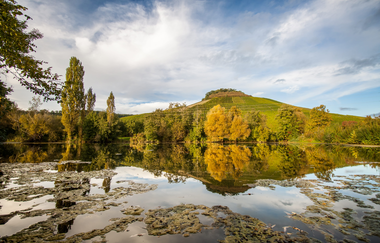 Herbst am Mönchsbergsee | Weinsüden Weinort Brackenheim | © Kraichgau-Stromberg Tourismus e.V.