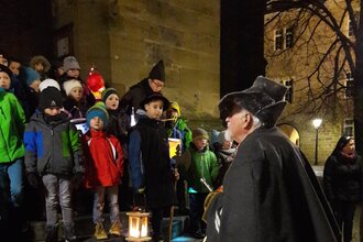 Kindernachtwächterführung in Öhringen | © Stadt Öhringen