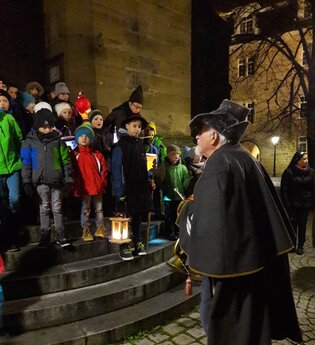 Kindernachtwächterführung in Öhringen | © Stadt Öhringen
