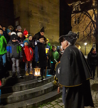 Kindernachtwächterführung in Öhringen | © Stadt Öhringen