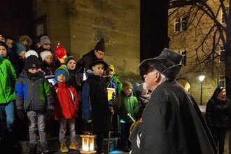 Kindernachtwächterführung in Öhringen | © Stadt Öhringen