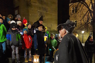 Kindernachtwächterführung in Öhringen | © Stadt Öhringen