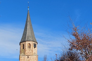 Kirchturmwanderung  Kraichtal-Oberöwisheim:  … rund um das Wahrzeichen von Oberöwisheim | © Stadt Kraichtal