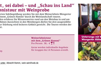 Komm mit, sei dabei - und "Schau ins Land" mit Albrecht Hamm