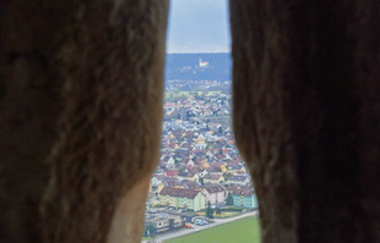 Burg Hornberg innerer Zweinger Schiesscharte | Neckarzimmern | © Burg Hornberg