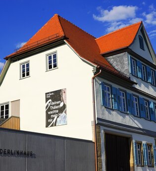 Außenanischt des Hölderlinhauses | Lauffen a.N. | HeilbronnerLand | © Stadt Lauffen am Neckar