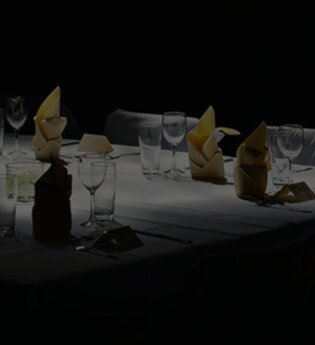 Dinner in the dark