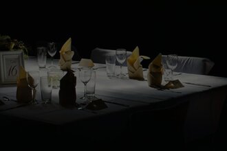Dinner in the dark