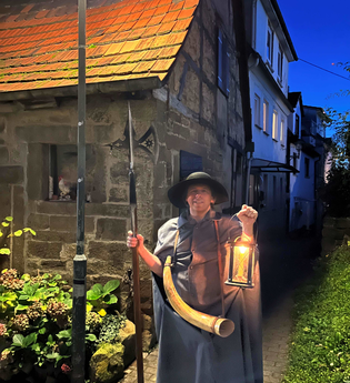 Unterwegs mit dem Nachtwächter | © Stadt Bönnigheim