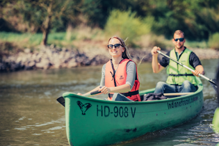 Paddelspaß auf dem Neckar | © Stadt Bad Wimpfen