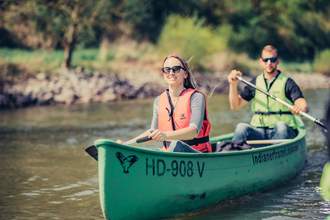 Paddelspaß auf dem Neckar | © Stadt Bad Wimpfen