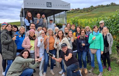 Planwagenfahrt mit dem Riesling-Express | HeilbronnerLand | © Helmut Speitelsbach | Riesling Express