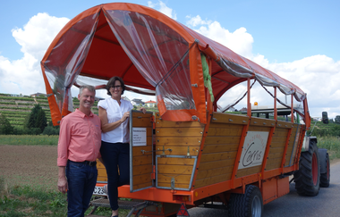 Katzenbeißer Carrus | Planwagen- und Weinbergrundfahrt | Lauffen am Neckar | © Katzenbeisser Carrus Planwagenfahrten GbR