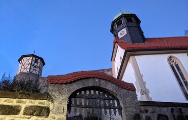 Kirche in Maienfels | © Petra Kuch