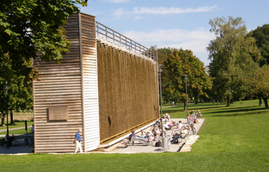 Solegradierwerk im Salinenpark | © BTB Badd Rappenau