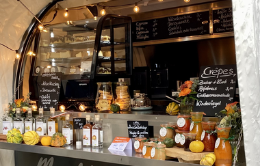 Mobiler Hofwagen an Markttagen | Manufaktur für Feines Mörsel | Beilstein | © Manufaktur für Feines Mörsel