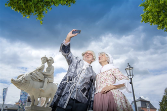 Schwetzingen im Abendlicht | © Stadt Schwetzingen