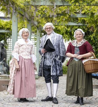 Schwetzinger Leben im 18. Jahrhundert | © Stadt Schwetzingen