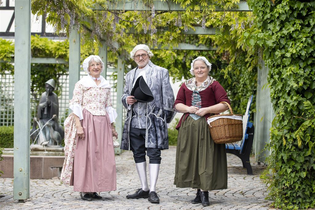 Schwetzinger Leben im 18. Jahrhundert | © Stadt Schwetzingen