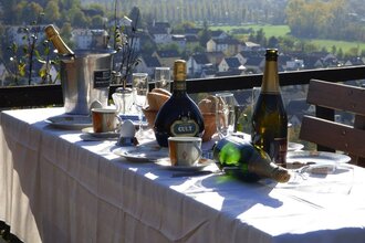 Sektfrühstück im Weinberg mit Sektverkostung
