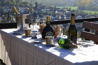 Sektfrühstück im Weinberg mit Sektverkostung