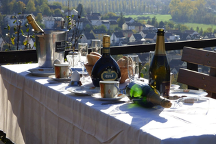 Sektfrühstück im Weinberg mit Sektverkostung