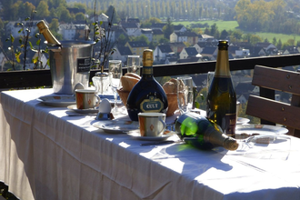 Sektfrühstück im Weinberg mit Sektverkostung