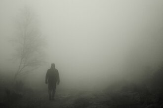 Mann im Nebel | © Neckar-Zaber-Tourismus e.V.
