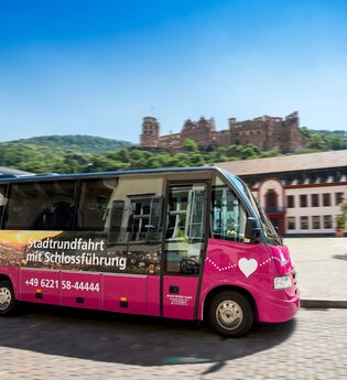 Stadtrundfahrt mit Schlossführung | © Heidelberg Marketing