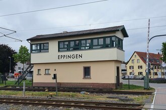Stellwerk West | Heilbronner Straße/Kreisverkehr | Stadt Eppingen | © Große Kreisstadt Eppingen