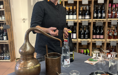 Destillerie Lioness Rocks | Susi Wieland | Löwenstein-Hößlinsülz | Gin-Tasting | Tasting mit Foodpairing | © Tourismus im Weinsberger Tal e.V.