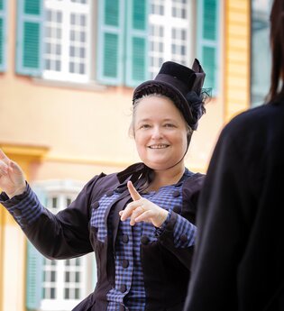 Tatort to go | © Tourist Information Schwetzingen
