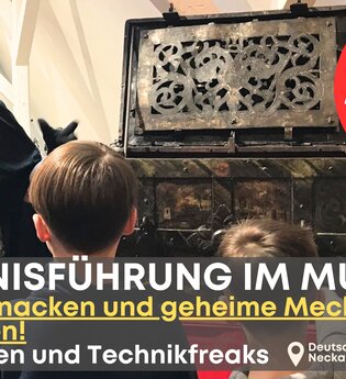 Einblick in die Tresorführung mit Kindern | © Deutsches Motorradmuseum
