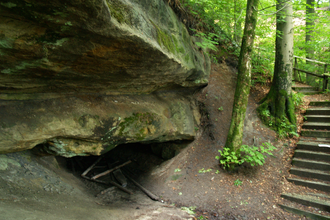 Höhleneingang Silberstollen | © Petra Kuch