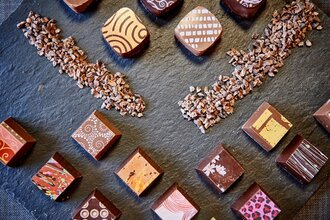 Wein und Schokolade | © Art of Chocolate